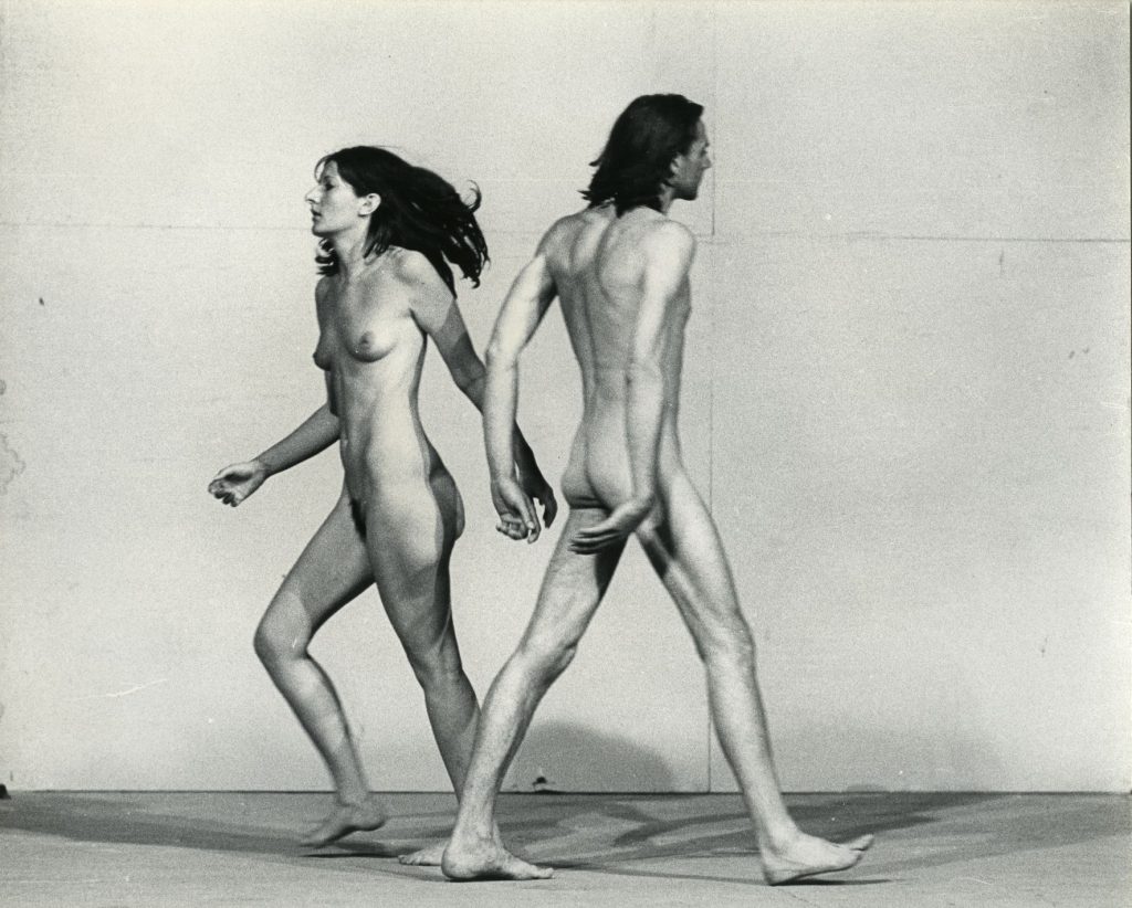 Ulay/Marina Abramovi? Relation in Space Performance, 58 minutes, XXXVIII Biennale, Giudecca, Venice, July, 1976 © Ulay/Marina Abramovi? VG Bild-Kunst, Bonn 2017