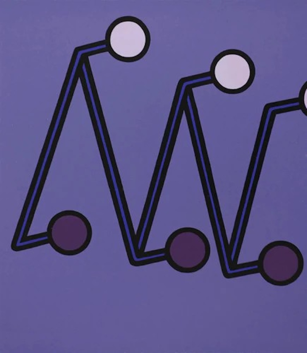 Patrick Caulfield: ‘O! if one of Them, some fine evening, would try’, 1973 - Screenprint on Neobond synthetic paper. 