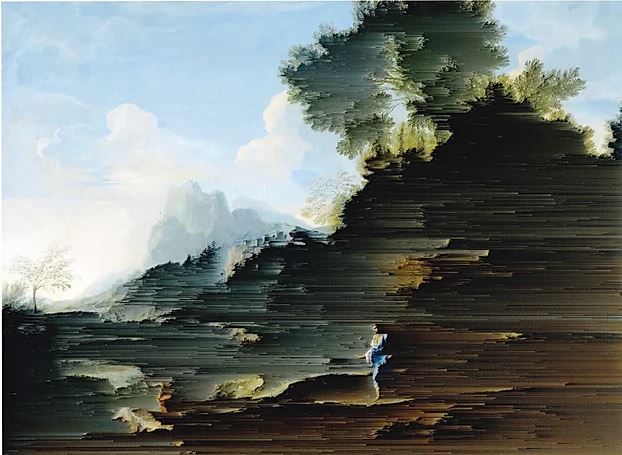 Gordon Cheung: Isolation (after Gaspard Dughet 1638-1640), 2020.