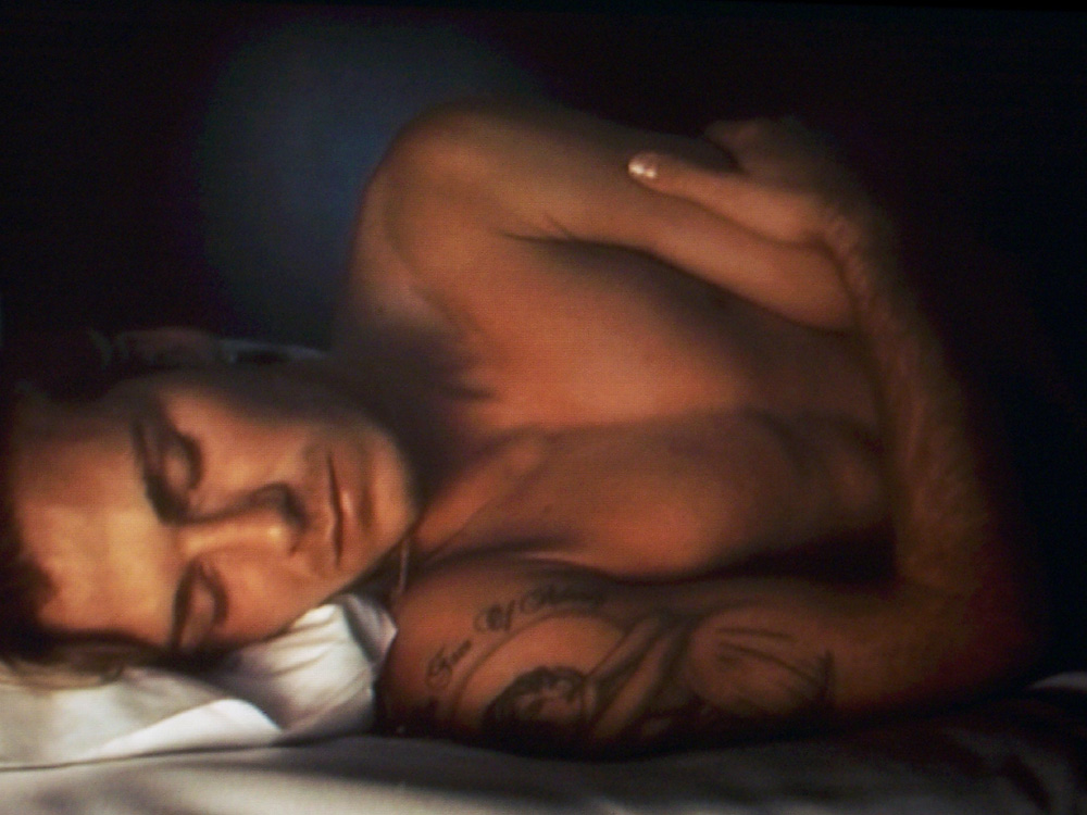 David Beckham Sleeping Sam TaylorJohnson