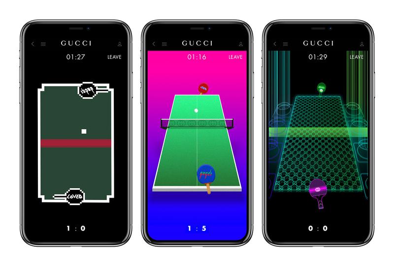 Gucci has released a duo of 8-bit arcade games