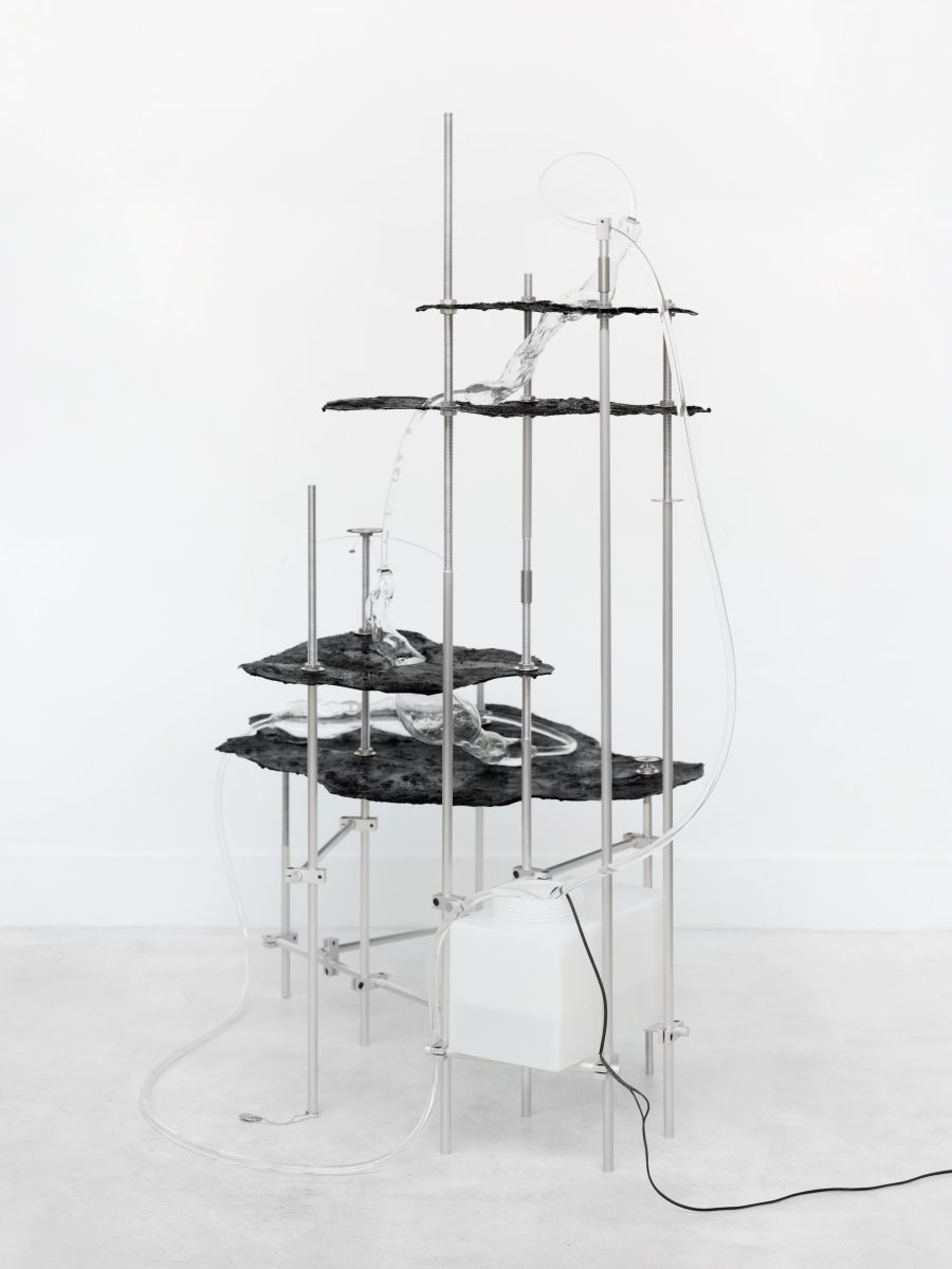 Louise Oates, Xxijra Hii gallery, Art-O-Rama 2025, photograph by Jeanchristophe Lett