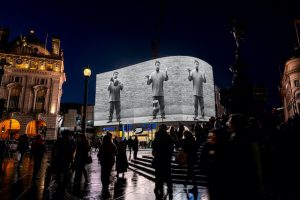 New digital art curated platform on iconic Piccadilly Circus screen launches with Ai Weiwei commission