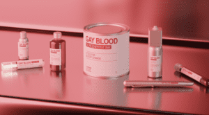 Mother + Stuart Semple launch limited-edition set of protest art tools- The Gay Blood Collection.