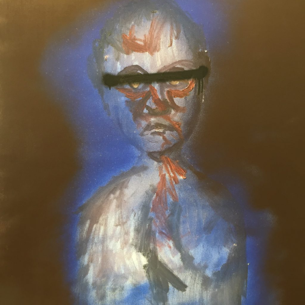 Self-portrait, Sidney Nolan 1986