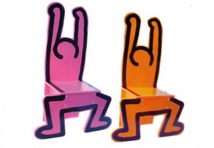 keith-haring-chairs