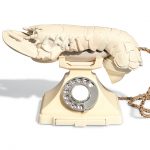 Dali white lobster phone