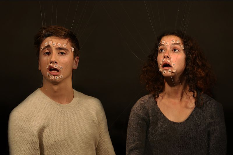 Jakob Rowlinson 'Facial Poetics Appendix puppeteering Adrien & Virginia' …ance HD video 