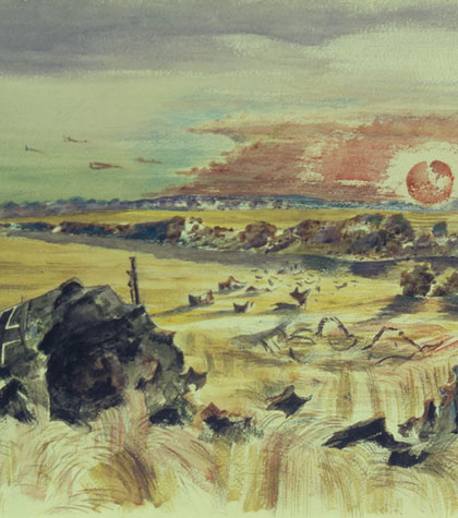 paulnash-bomberinthecorn