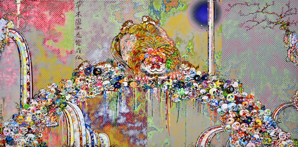 Takashi Murakami Art. Under the Radiation Falls, Garage Editorial