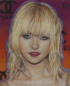 Image: Richard Phillips Most Wanted 2010 Colour pastel on grey-toned paper Five parts, each: 12 13/16 x 10 1/2 in. (32.5 x 26.7 cm)© the artist Photo: Todd-White Art Photography Courtesy White Cube