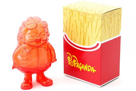 Ron English's iconic Ronald McDonald as Supersize Figure - FAD