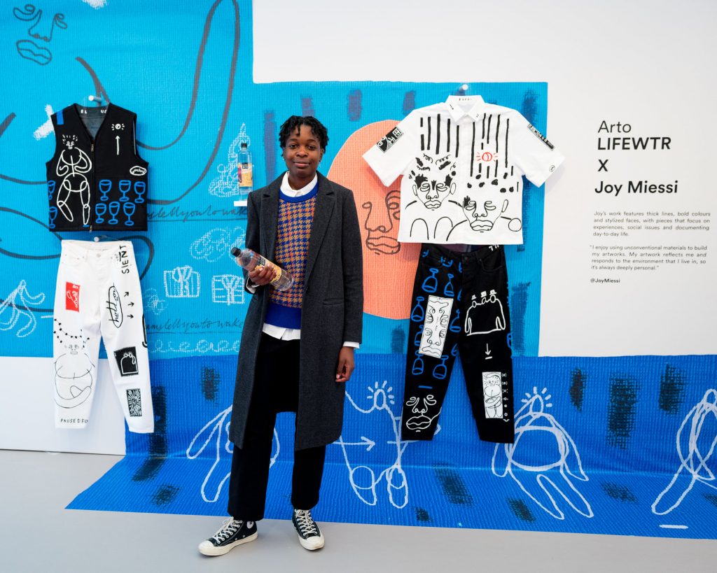 Arto LIFEWTR, Joy Miessi Frieze London: 2019 FAD magazine