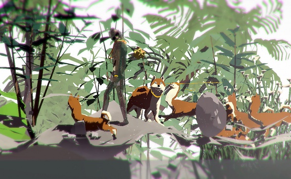 Artist Ian Cheng has created a VR 'Pokeman Go like' installation for The Liverpool Biennial