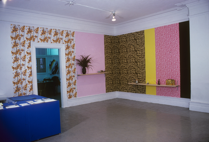 Haim Steinbach's exhibition , Display #7, Artists Space, 1979 FAD Magazine 