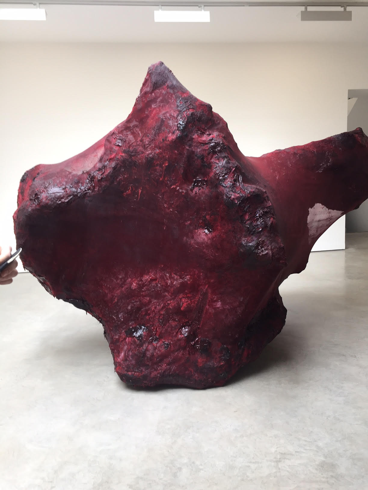 Anish Kapoor Lisson gallery image by Mark Hayes Westall 