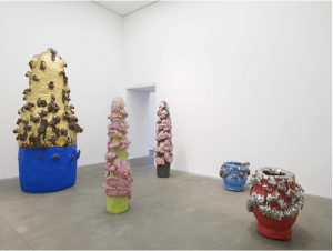 There’s something about Ceramic’s especially those of the Japanese artist Takuro Kuwata at Alison Jacques Gallery