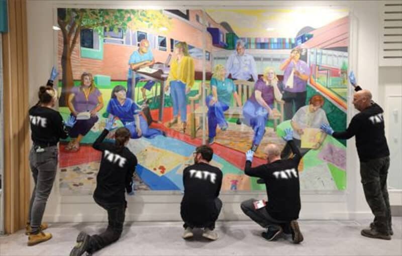Tate presents portrait of NHS workers at Alder Hey