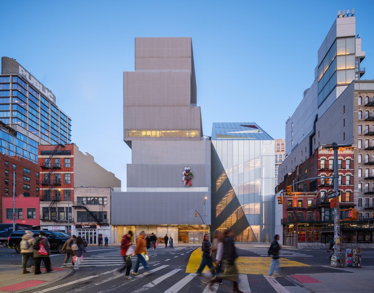 New Museum Facade. 