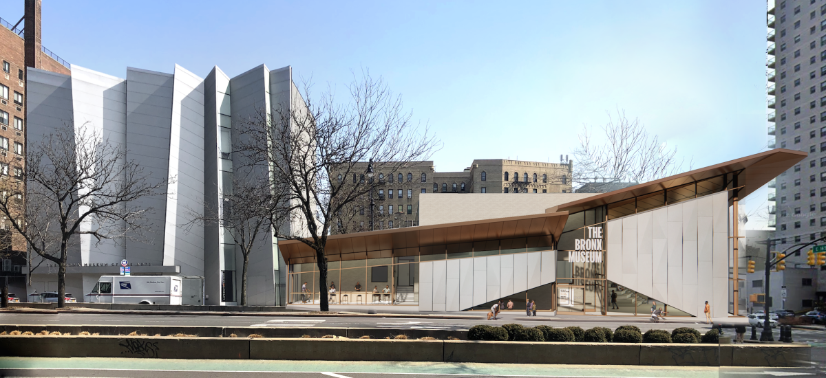 Rendering of The Bronx Museum 