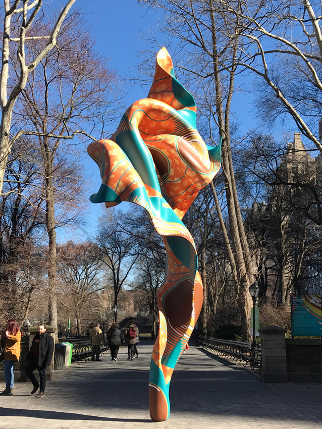 Public Art Fund presents Yinka Shonibare MBE's 'Wind Sculpture (SG) I' at Central Park, New York