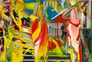Gerhard Richter, MV. 92, 2011 Lacquer on color photograph, 4 × 5 ? inches (10 × 15 cm) © Gerhard Richter 2019 (15032019)