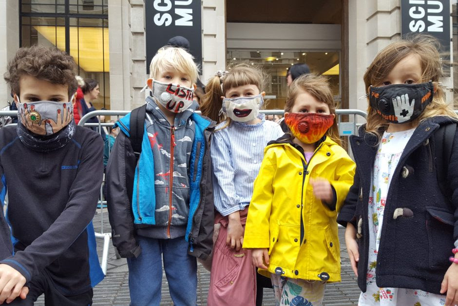 Enough Air Pollution: Extinction Rebellion UK stage die-in at the Science Museum