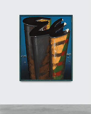 Image: Markus Lüpertz, Babylon-dithyrambisch VI, 1975, Distemper on canvas, 62 3/4 x 50 inches; 159,5 x 127 cm. Photo: Hugard & Vanoverschelde - Courtesy of the Artist and Almine Rech Gallery © Markus Lüpertz
