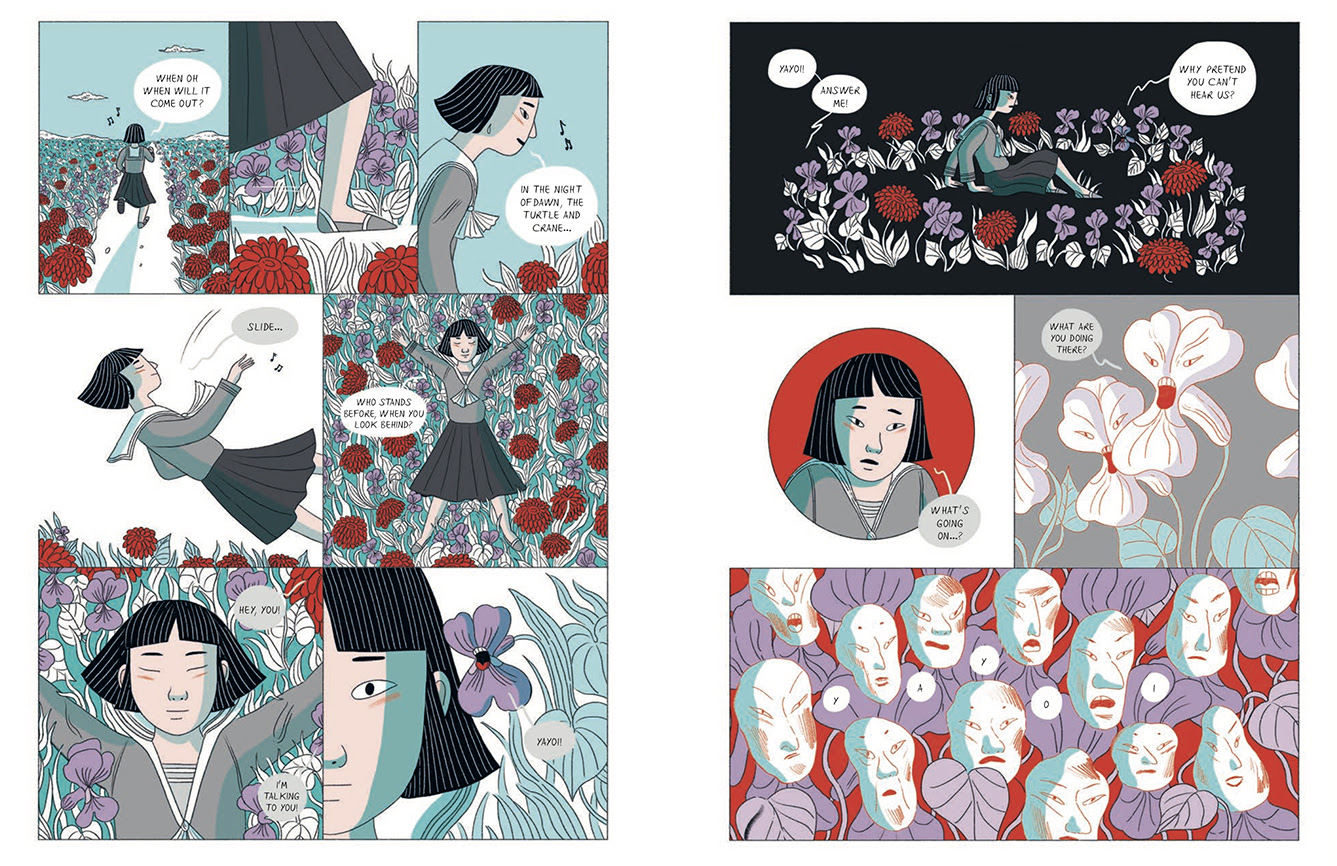 Kusama: A Graphic Biography, the first graphic novel on the world-wide cult artist, Yayoi Kusama, FAD MAGAZINE