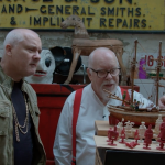 Two old men : Damien Hirst and Peter blake FAD MAGAZINE