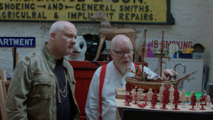 Two old men : Damien Hirst and Peter blake FAD MAGAZINE