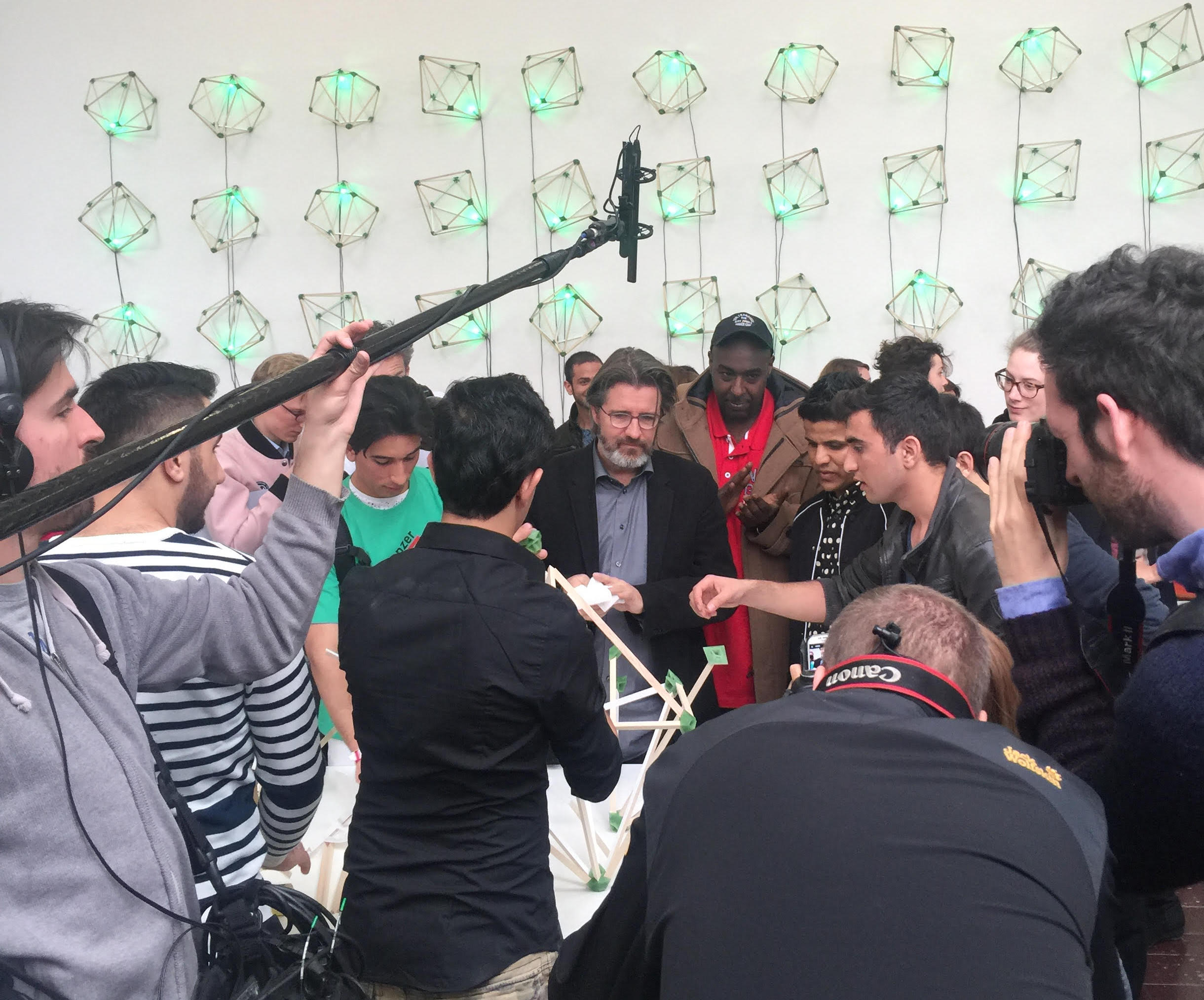 Olafur Eliasson at TBA21 Green Light 