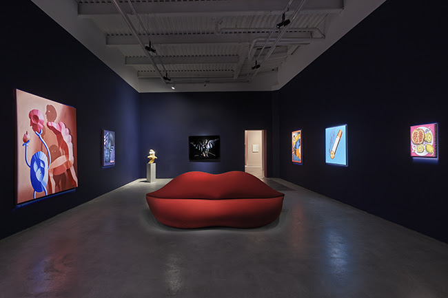 Install shot (online) at the Hole New York FAD MAGAZINE