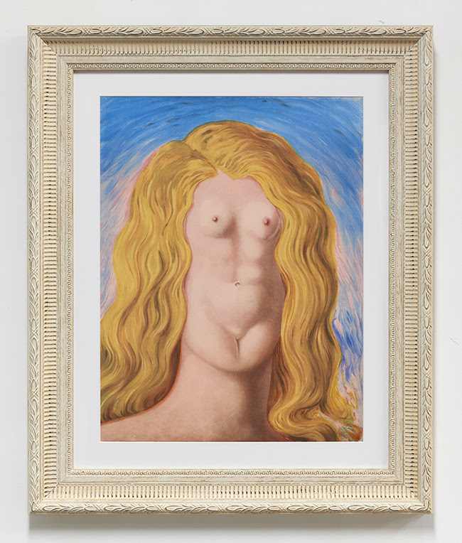 René Magritte Le Viol "The Rape", 1979, Lithograph, paper dimensions: 29 x 21 inches, 74 x 53 cm, image dimensions: 22 x 17 inches, 56 x 43 cm, Edition 33/200