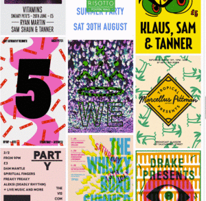 Gabriella Marcella poster print and design examples