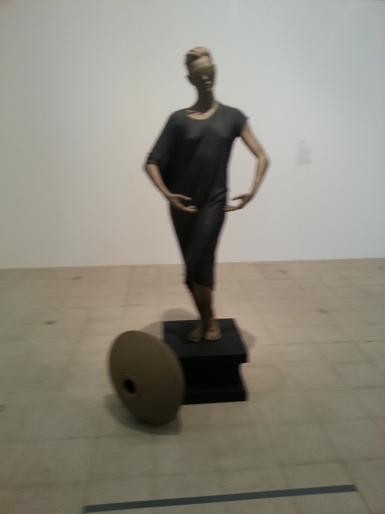 Frank Benson Human Statue (jessie) 2011 Bronze and polyurethane acrylic