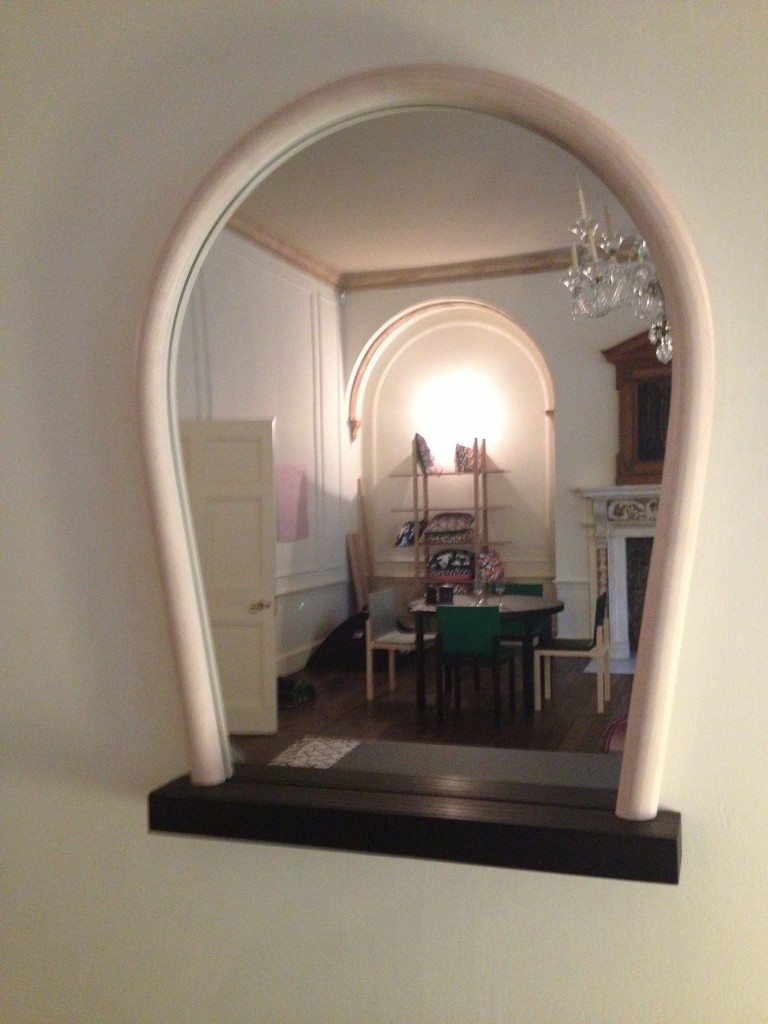 Bent Wood Mirror