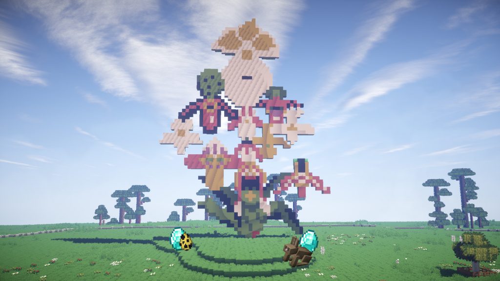 FAD MAGAZINE Jupiter Artland opens virtual sculpture park in Minecraft.